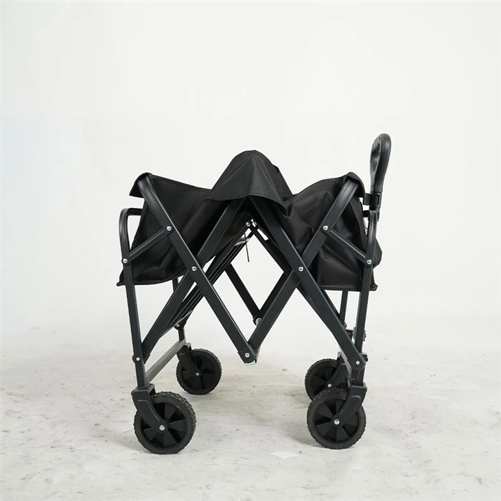 Living Basic Outdoor Folding Cart Yard Wagon