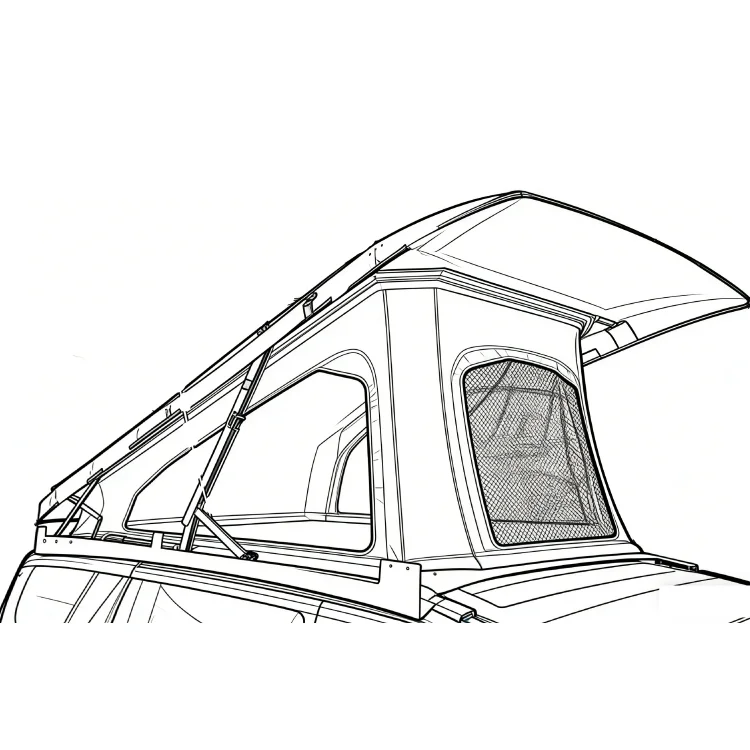 Pop Top Roof Tent For Campervans B2B suppliers