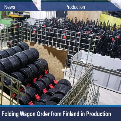 Заказ складного вагона из Финляндии в производстве