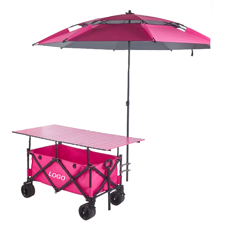 beach trolley with parasol (2)